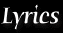 lyrics